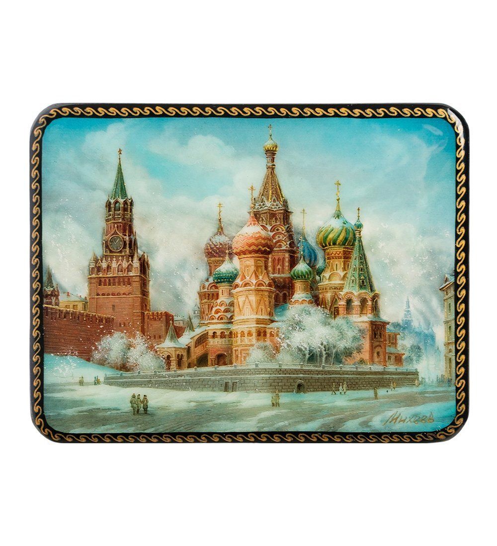 Народные промыслы ШК-19/10-C Шкатулка в технике декупаж «Москва» (10х8х3,5)