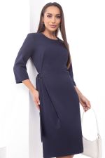 Платье "Фабиана" П7336 (темно-синее) LT Collection