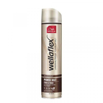 Wellaflex Лак для волос Power Halt, удержание объема, ультрасильная фиксация, 250 мл