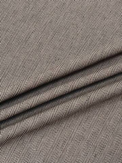 Лен Loro Piana бежевый в елочку