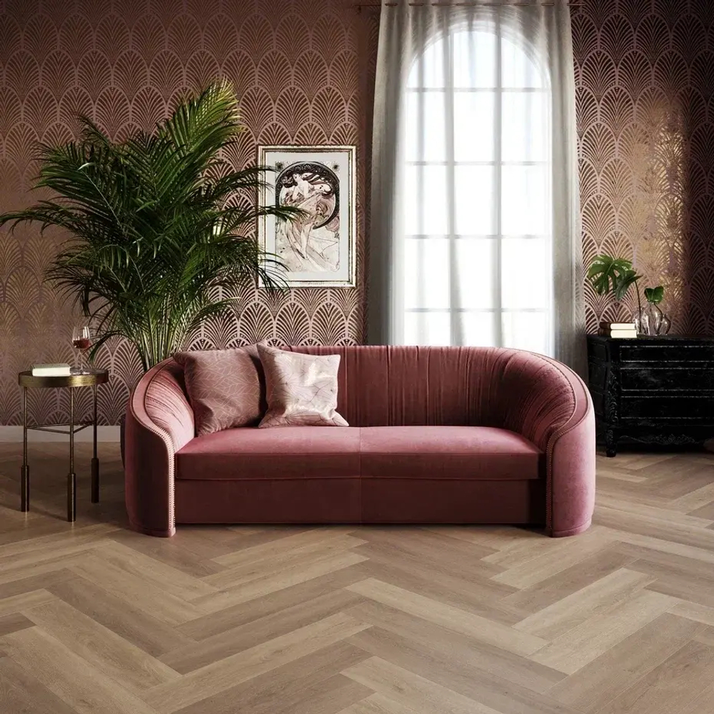 SPC Ламинат Invictus Maximus Herringbone Divine Oak Champagne
