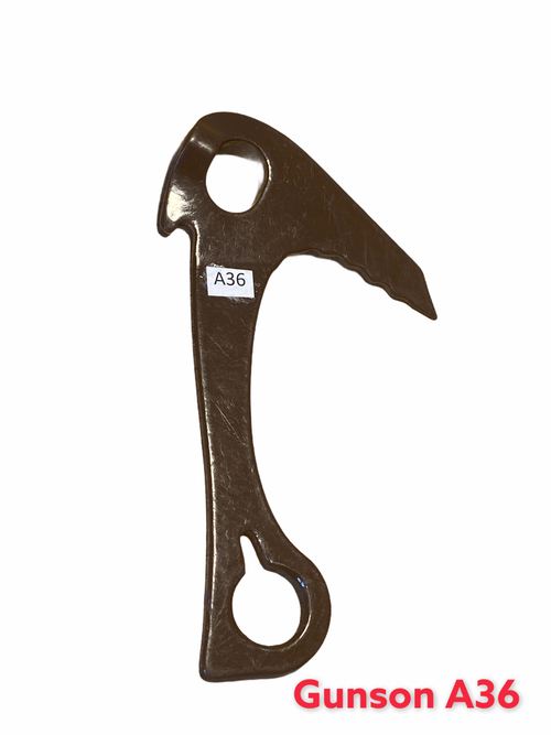 Якорь средний /3мм/ правый отгиб ножки / коричневый / L-130mm / W-75g