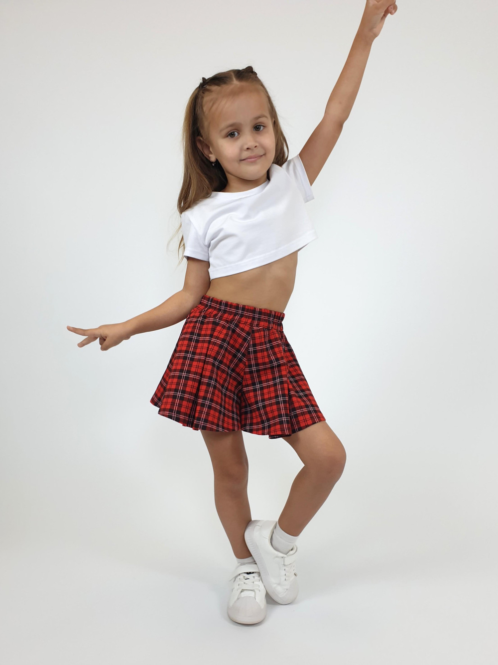 18-34-1 Юбка-шорты для девочки