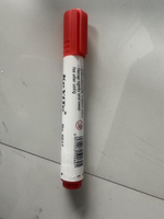 Маркер для белой доски 2мм, красный цвет (Комплект 10шт.)