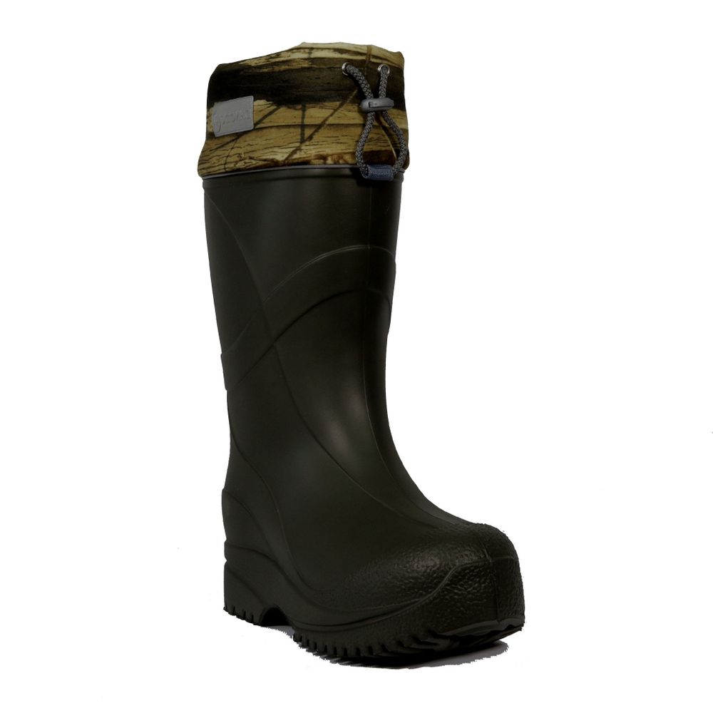 Сапоги мужские зимние «Иваныч» Д343-НУ "ICE Land" (Олива/Черный)