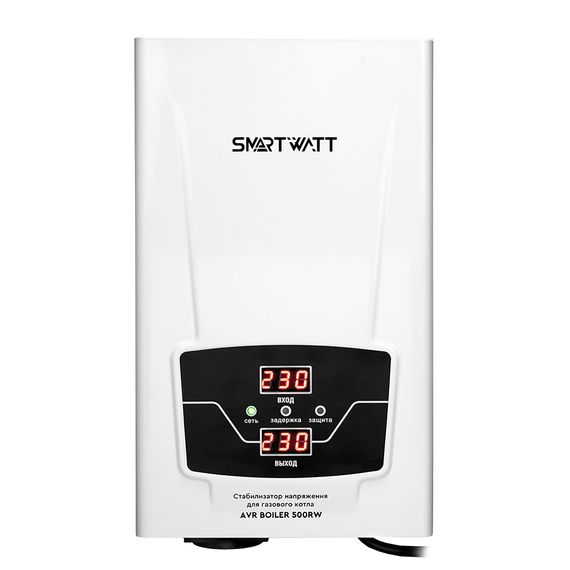 Стабилизатор напряжения для газового котла 500Вт SMARTWATT AVR BOILER 500RW