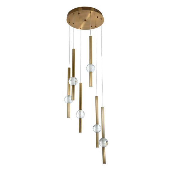 Подвесная светодиодная люстра Modelux Modestyle MS.88923.6 BS