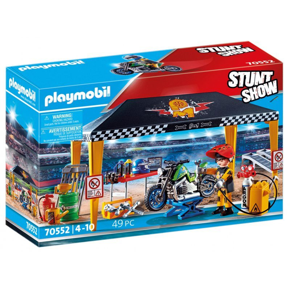 Playmobil - каскадерское шоу: сервисная палатка 70552