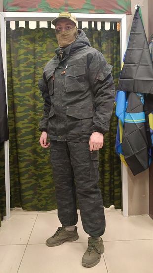 [М] Костюм зимний "Горка 8" (тёмный лес)