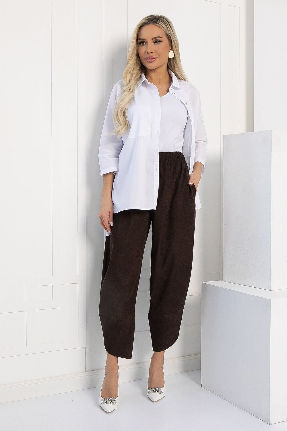 Рубашка Навсегда в сердце (белая) Б12863-10М LT Collection