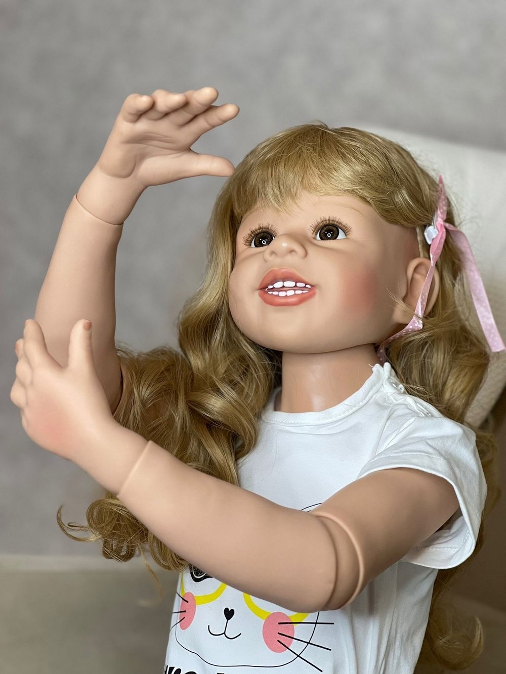 Кукла Реборн ростовая 98см (FA-255)