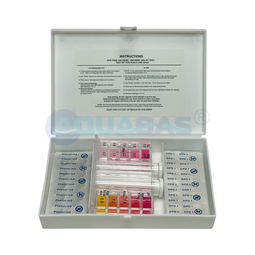 Тестер для определения Хлора и pH в бассейне (Пултестер). Химия для бассейна