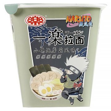 Лапша "Naruto" со вкусом курицы и грибов, 90гр. (Китай)