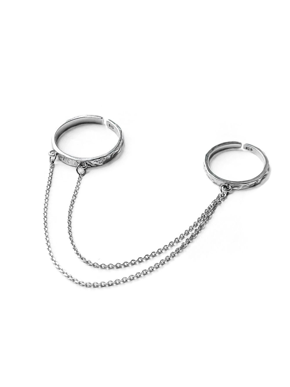 Кольцо двойное Art