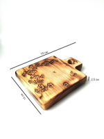 Доска деревянная разделочная