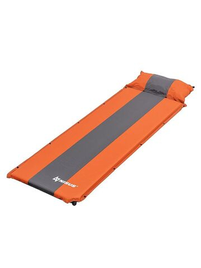 Коврик самонадувающийся NISUS с подушкой 30-170x65x4 цвет голубой/серый (N-004P-BG)