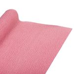 Бумага гофрированная (креповая) ДЛЯ ФЛОРИСТИКИ 110 г/м2, ярко-розовая, 50х250 см, ОСТРОВ СОКРОВИЩ, 112534