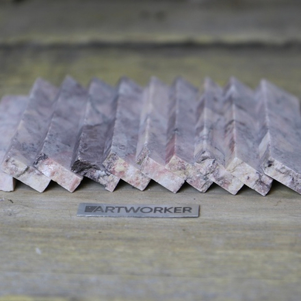 Pink Rose (Пинк роус) - Пиленный мрамор