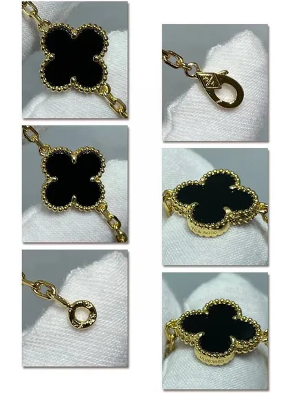 Винтажное колье Van Cleef & Arpels Alhambra, 10 мотивов