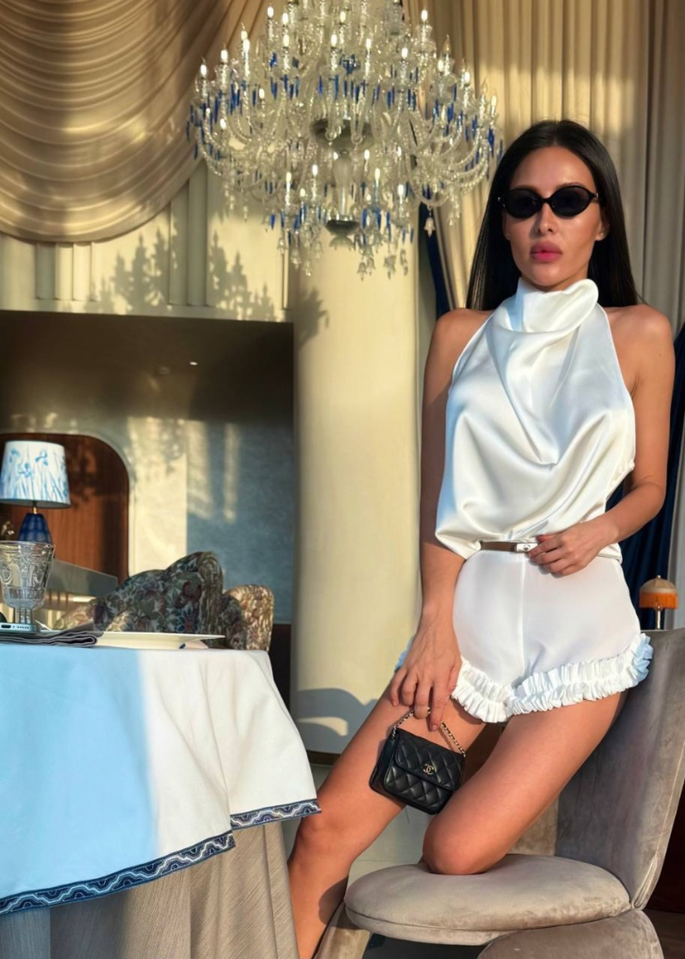 Шорты "Ришелье", белый