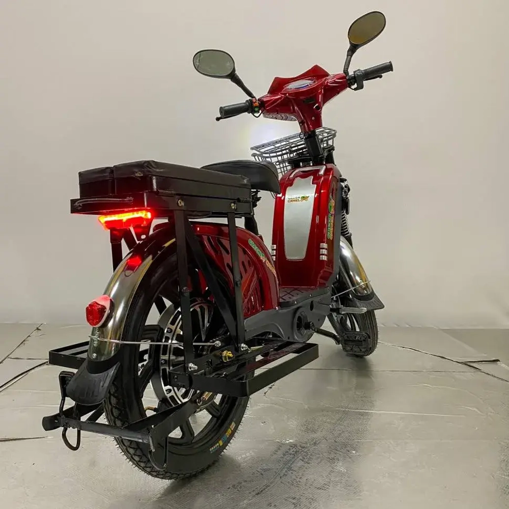 Электромопед Green Camel Тайфун 17 (48V 12Ah 350W) быстросъем