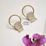 Серебряные серьги с жемчугом Arte Delbar 20220537 Иран