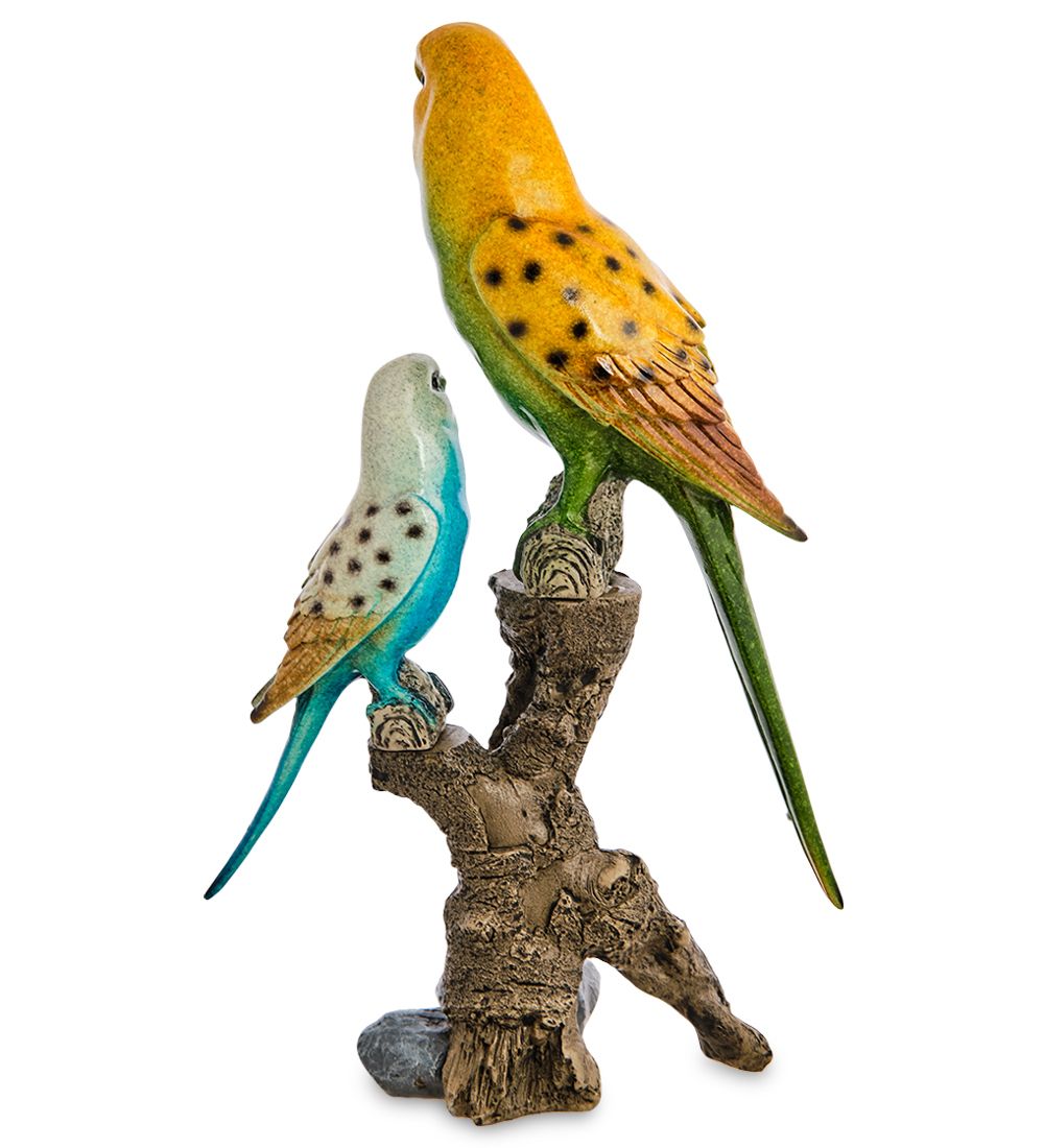 GAEM Art MN- 92 Фигурка «Пара волнистых попугаев»