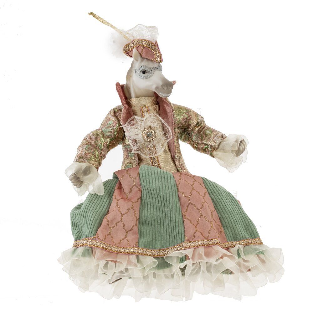 GAEM Игрушка набивная подвес "Лошадь", L15 W9 H38/22 см