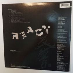 Винтажная виниловая пластинка LP The Fixx React (USA 1987)