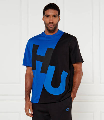 Футболка Nokerios Hugo Blue - голубой(50521615)