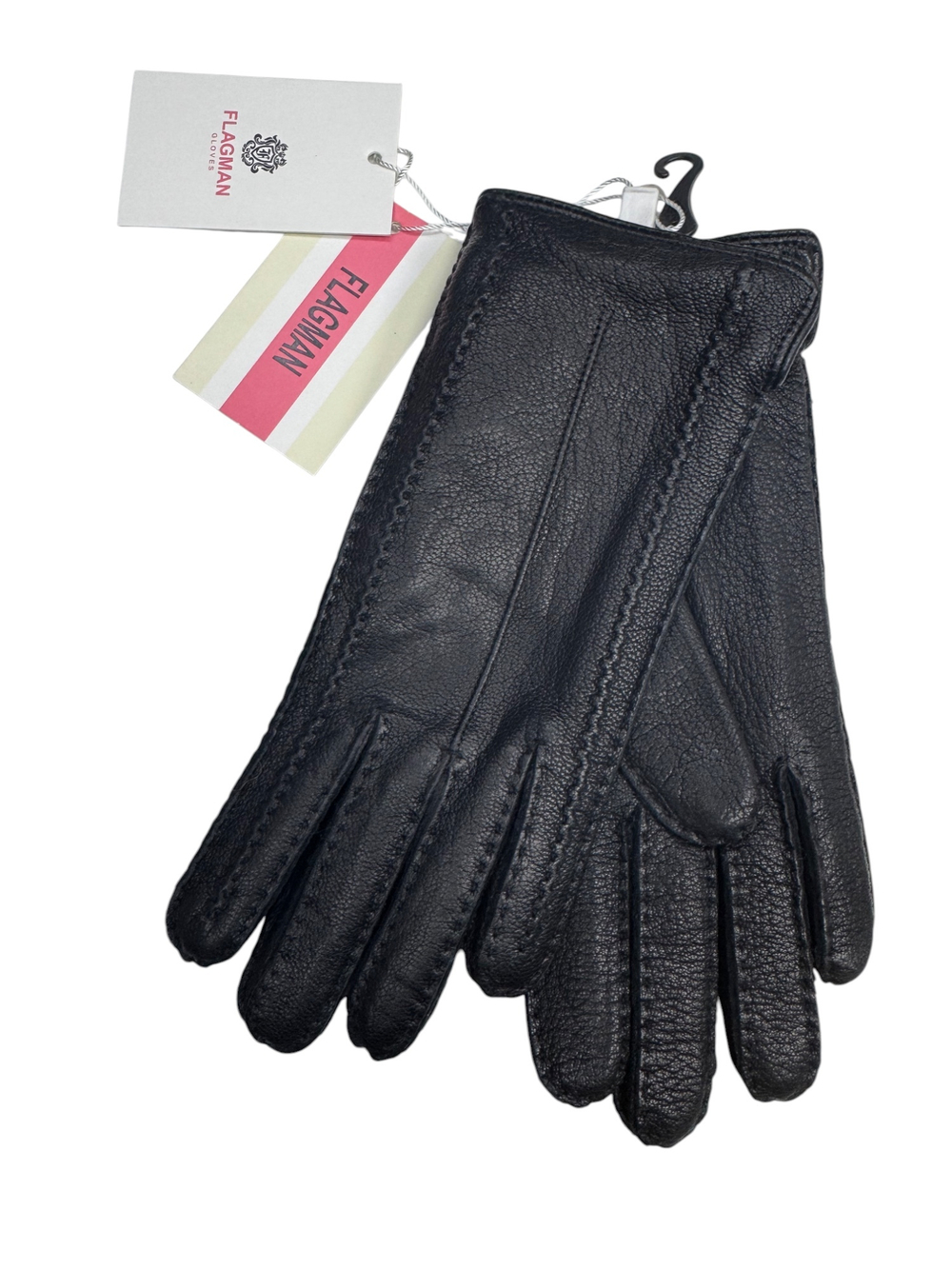 Перчатки. Женские. Материал верха: Кожа оленя. Подклад: Трикотаж-шерсть. Наружний шов. Ручная работа. 5 шт в упаковке.