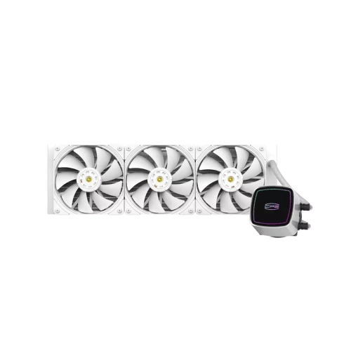 Водяное охлаждение для CPU PCCooler DE360 WH, ARGB 3x120см White
