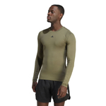Футболка Adidas Techfit Training Long Sleeve Tee Green