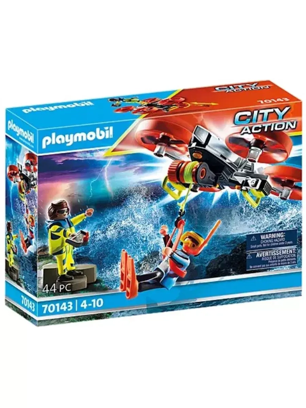 Набор Спасение дайверов с помощью дрона Playmobil 70143