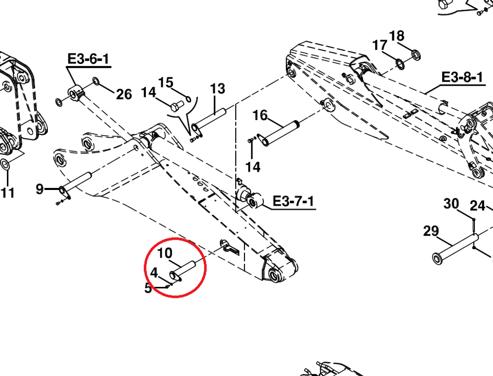 Палец 811/01075 YG TECHNOLOGY (Турция)