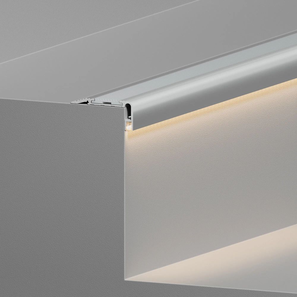 Профиль STAIR-W60-2000 ANOD (Arlight, Алюминий) 060866