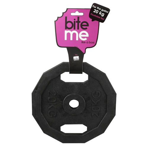 Игрушка для собак резиновая в форме диска для штанги "Bite me" EBI