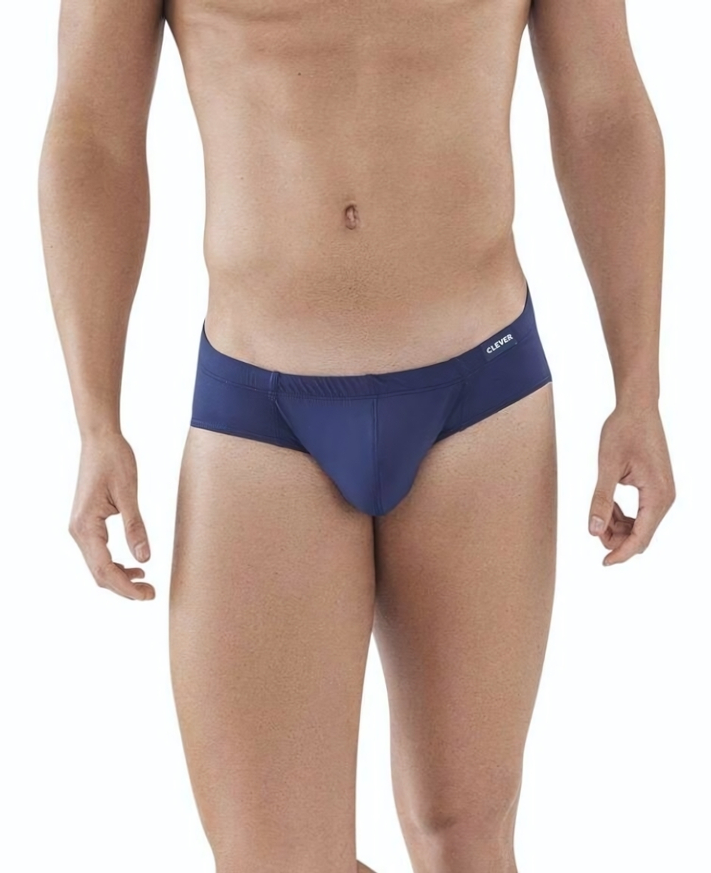Темно-синие мужские трусы-брифы Clever Latin Brief (Размер: L) (Цвет: темно-синий)