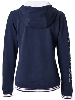 Женская теннисная куртка Wilson Team II FZ Hoody W - Blue