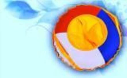 Санки надувные Ватрушка диам 75см