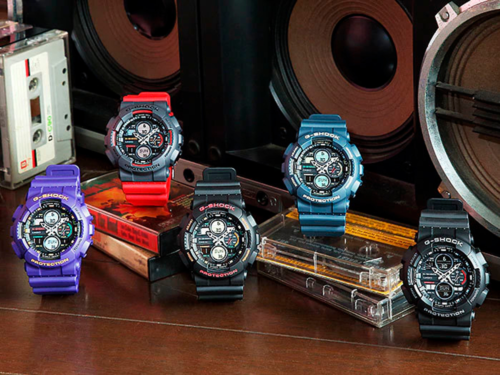 Японские наручные часы Casio G-SHOCK GA-140-6AER