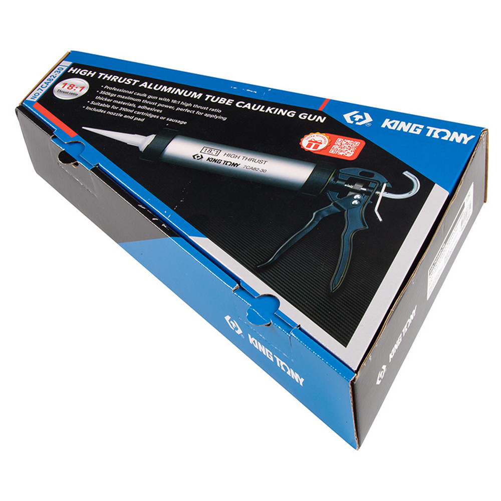 KING TONY (7CA82-30) Шприц для герметика, алюминиевый