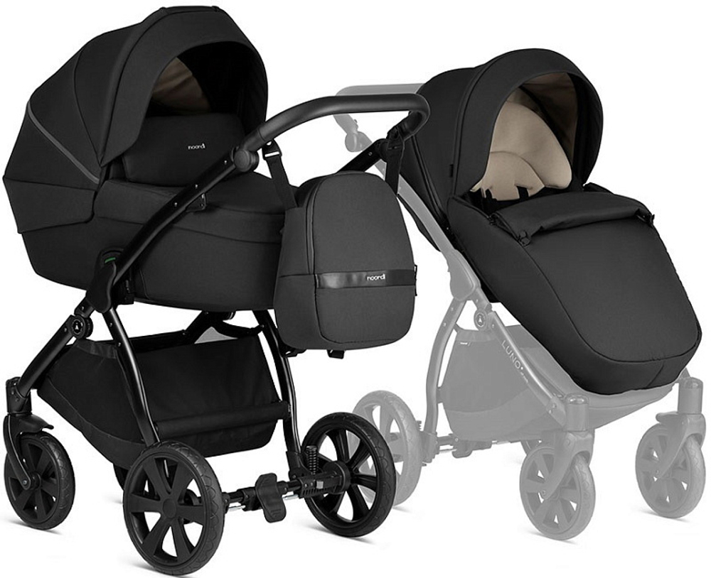 Детская коляска Noordi Luno All Trails 2 в 1 1412607/1012607 Midnight