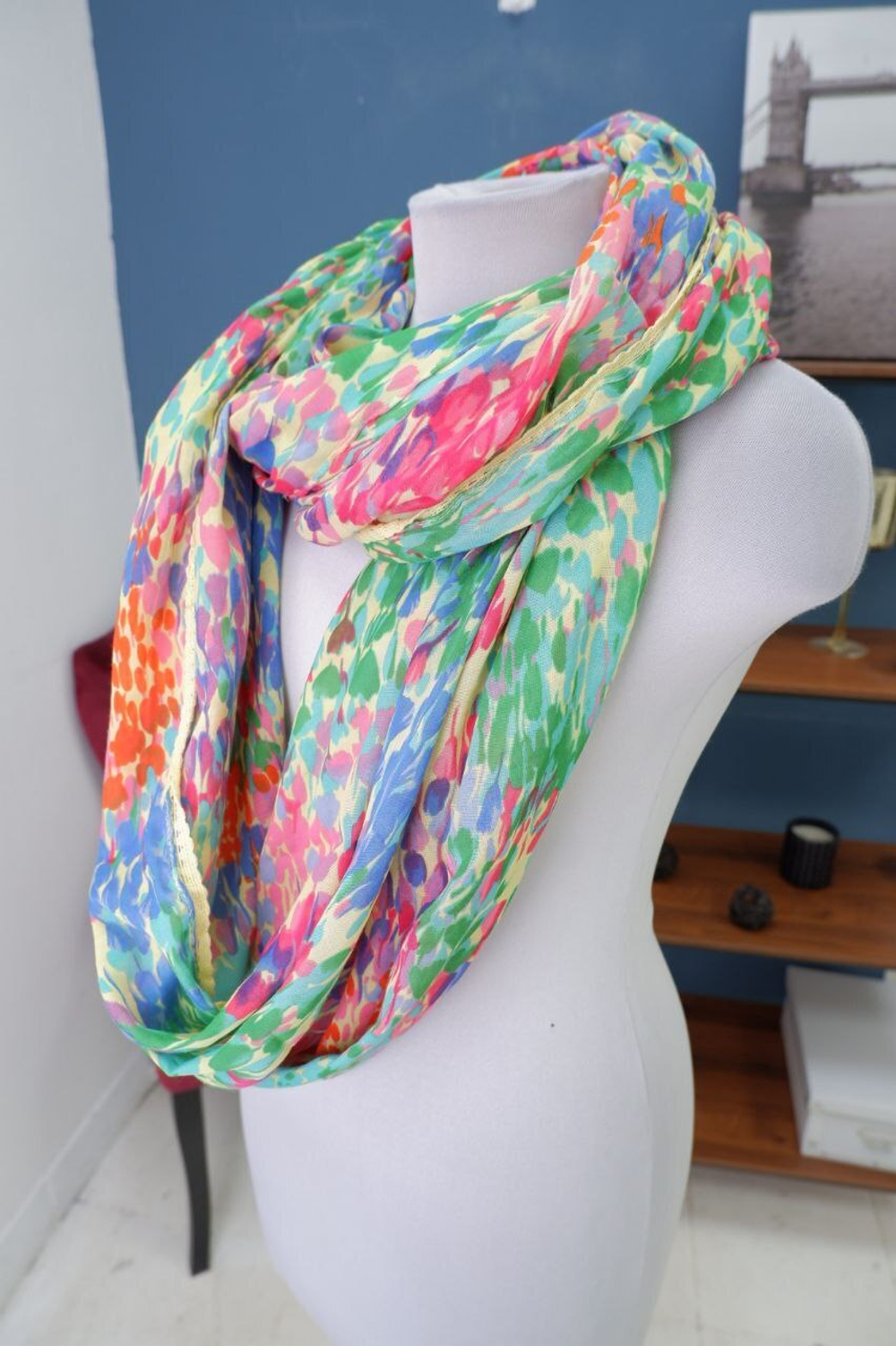 Снуд из вискозы