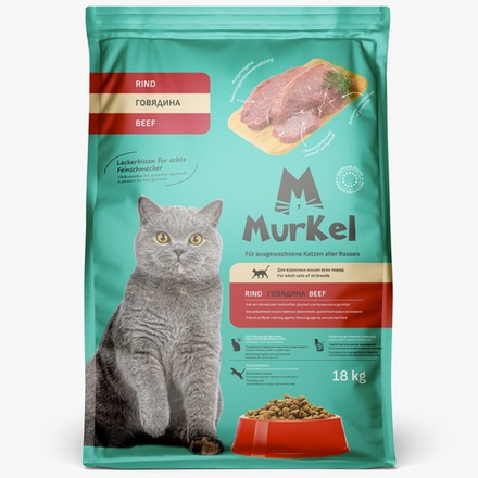 Корм сухой Murkel 18кг Говядина