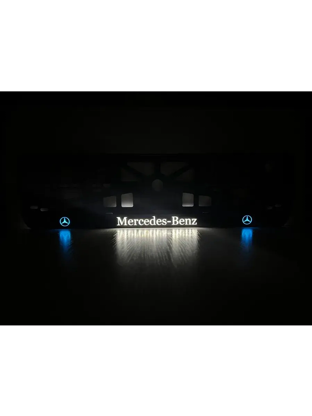 Рамка для номера с подсветкой BLOGO. Mercedes.