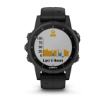 Смарт-часы Garmin Fenix 5s Plus Sapphire, черный, 010-01987-03