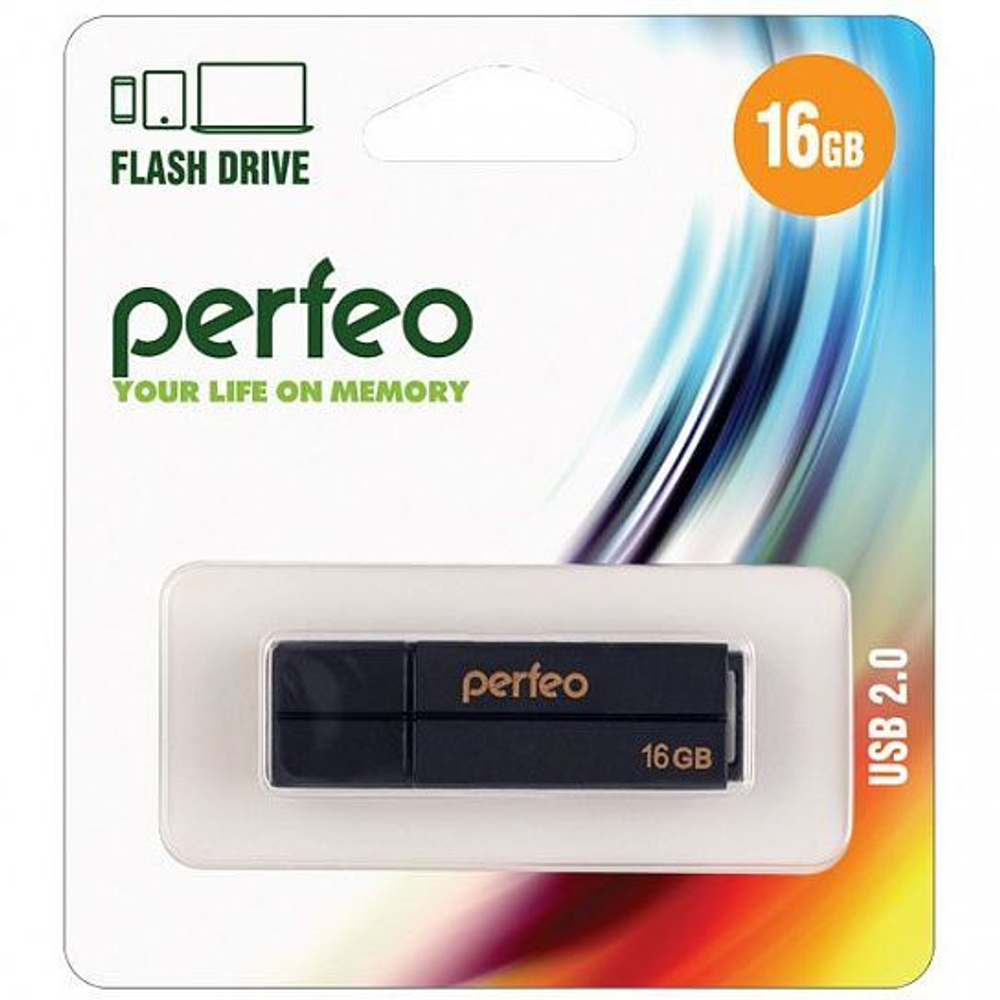 16GB USB C01G2 Perfeo black
