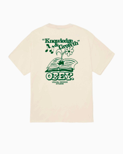 Футболка Obey Knowledge & Growth