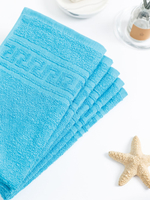 Полотенце махровое, г/к, 30х50, арт. ВТ 30-50Г, 380 гр/м2, цвет: 502-ярко-голубой,